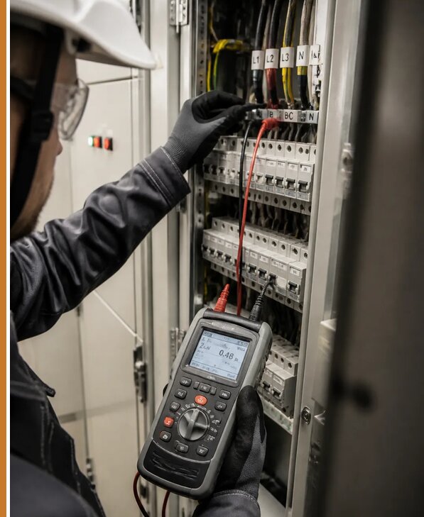 Измерение цепи фаза ноль в Прохладном от 1083 р. | Авеста ОТиПБ