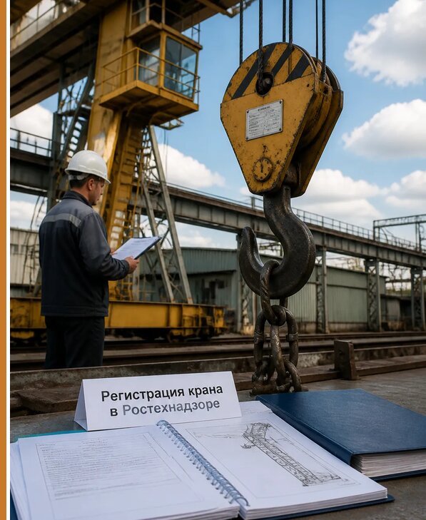 Регистрация крана в Ростехнадзоре в Прохладном от 16250 р. | Авеста ОТиПБ